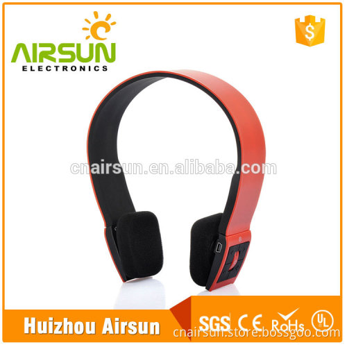 Best selling products Standard 3.5mm audio cable stereo bluetooth headset / stereo wireless bluetooth headset